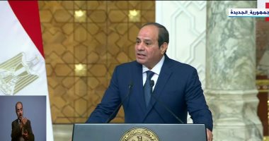 الرئيس السيسي: ما فيش فرصة أن مصر تتحمل أى نقص للمياه ولازم اتفاق لسد النهضة