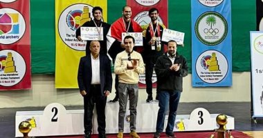 5 ميداليات متنوعة لمنتخب القوس والسهم فى بطولة العراق الدولية