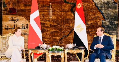 الرئيس السيسي يؤكد عزم مصر تقديم تسهيلات لشركات الشحن البحرى الدنماركية