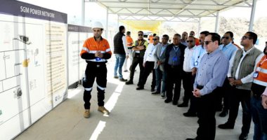 افتتاح محطة طاقة شمسية بقدرة 36 ميجاوات بمنجم السكرى