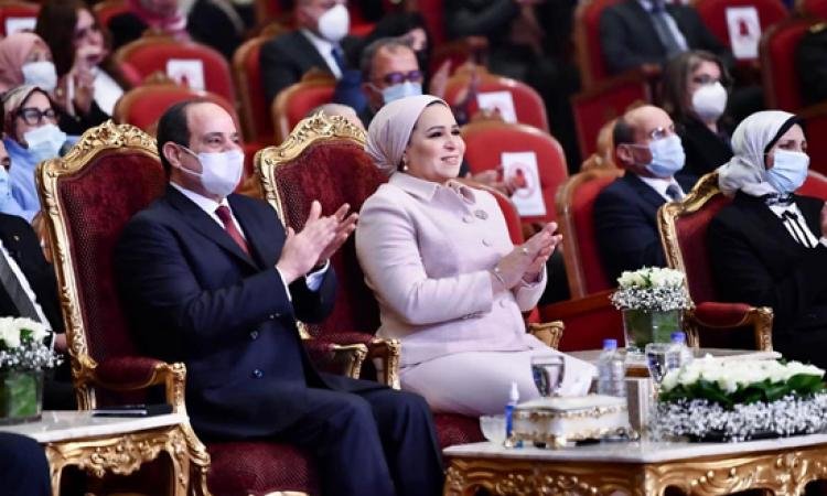 الرئيس السيسي يشهد اليوم احتفالية المرأة المصرية والأم المثالية
