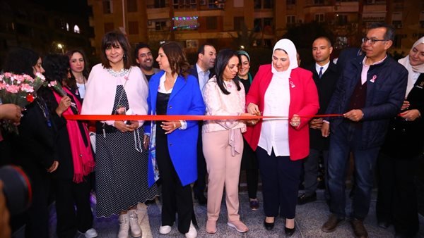 وزيرة التضامن تشارك في افتتاح المرحلة الأولى من مستشفى بهية الجديد