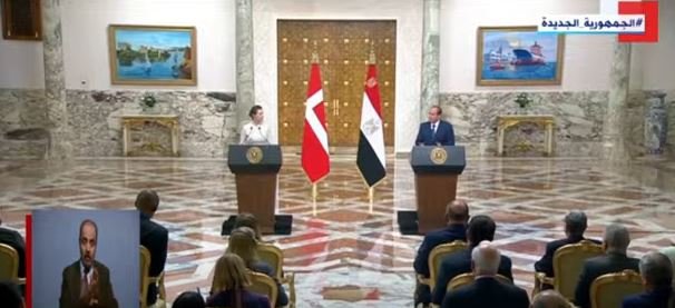 السيسي وميتا فريدريكسن يبحثان تعظيم الاستثمارات الدنماركية في مصر