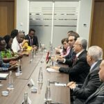 رئيس مجلس النواب يعقد اجتماعًا مع أعضاء المجموعة البرلمانية الإفريقية بالاتحاد البرلماني الدولي