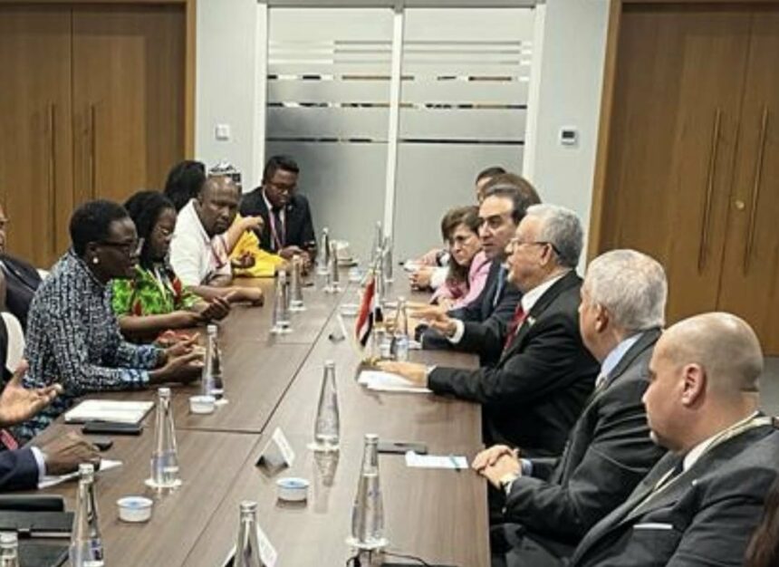 رئيس مجلس النواب يعقد اجتماعًا مع أعضاء المجموعة البرلمانية الإفريقية بالاتحاد البرلماني الدولي