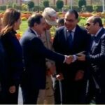 لحظة وصول الرئيس السيسي مقر افتتاح مجمع الأسمدة الأزوتية بالعين السخنة (فيديو)