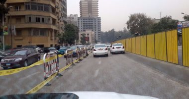 إغلاق شارع السودان كليا بسبب أعمال إنشاء محور أحمد عرابى الجديد
