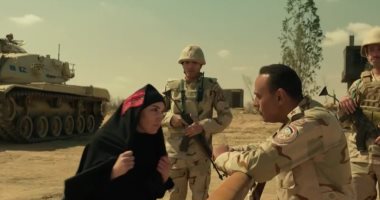 الكتيبة 101 الحلقة 12.. الضابط هارون يمنح المياه لسيناوية رغم أن زوجها تكفيرى