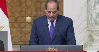 الرئيس السيسى: أطلعت رئيس قبرص على مساعينا نحو تسوية عادلة لقضية سد النهضة