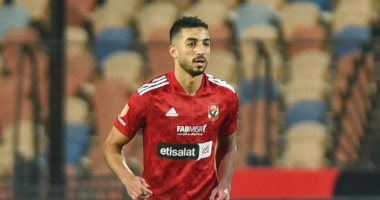 محمد عبد المنعم يحرز الهدف الأول للأهلى بمرمى الرجاء المغربى