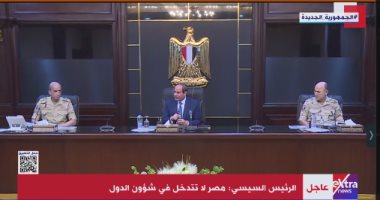 الرئيس السيسى: من المهم الجلوس على مائدة المفاوضات فى السودان