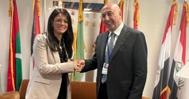 رانيا المشاط تلتقى وزير البيئة العراقى لبحث تعزيز التعاون المشترك