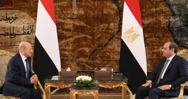 الرئيس السيسى يؤكد الموقف المصرى الثابت إزاء دعم وحدة وسيادة الدولة اليمنية