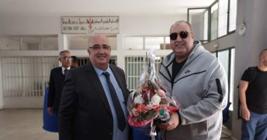 رئيس مقاطعة عين السبع يحتفى ببعثة الأهلى فى المغرب