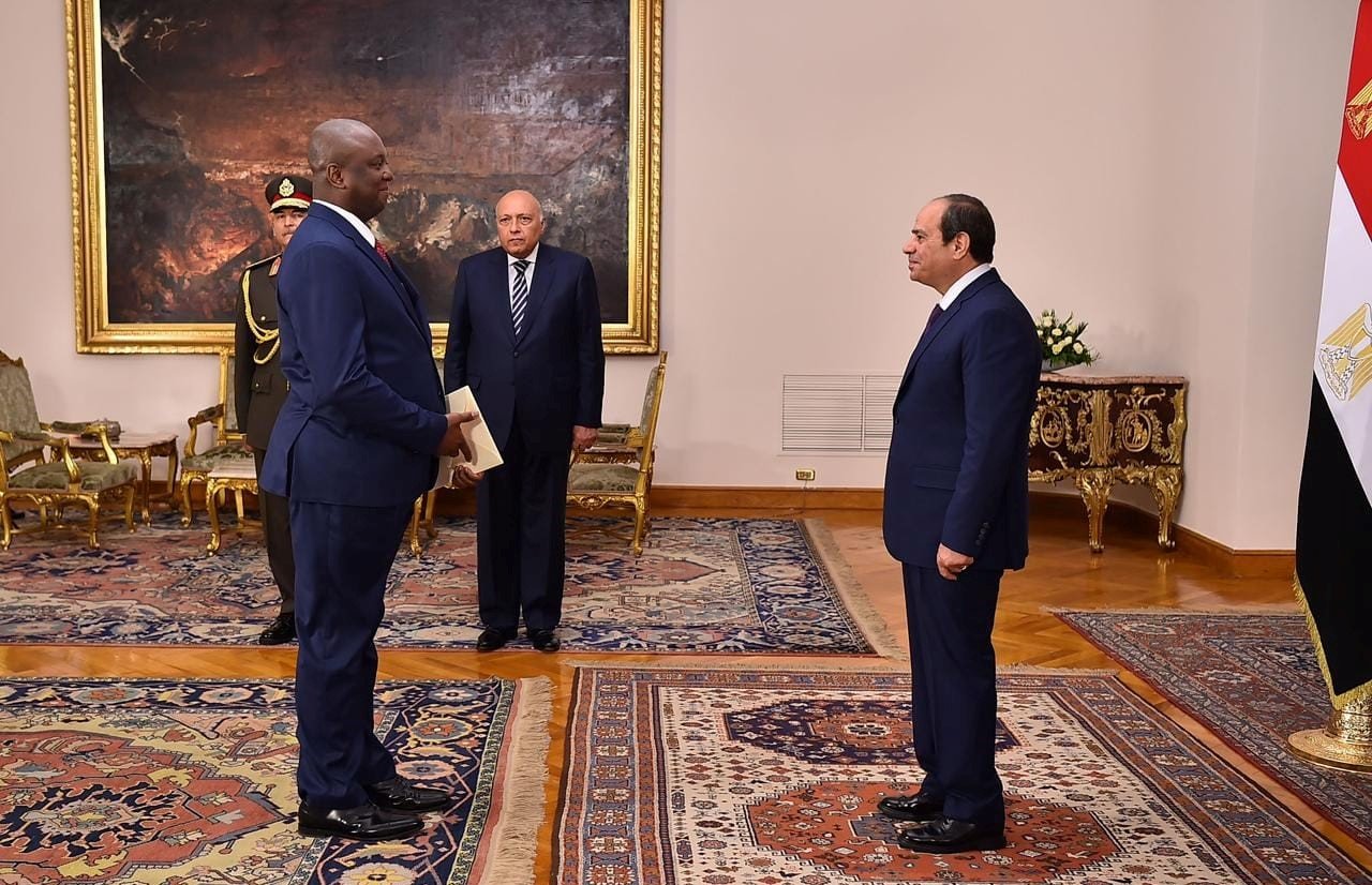 السيسي يتسلم أوراق اعتماد عدد من السفراء المعتمدين لدى مصر (صور)