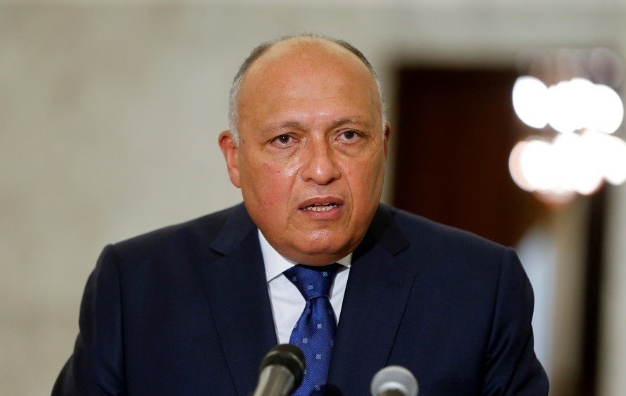 وزير الخارجية يؤكد دعم مصر الكامل لأمن واستقرار العراق وجهوده في الحرب على الإرهاب