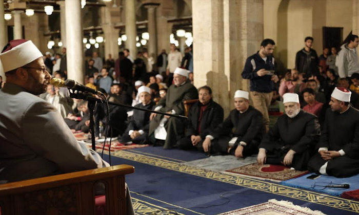درس التراويح بالجامع الأزهر: عالمنا المعاصر في حاجة ملحة إلى أخلاقيات الإسلام