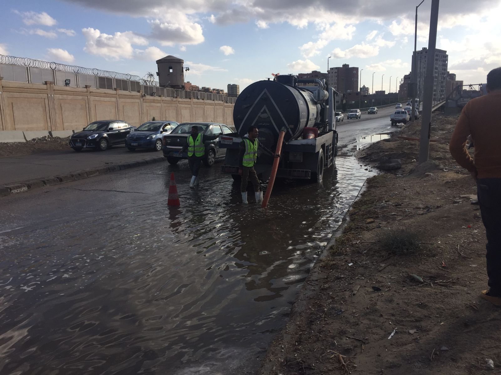 القابضة للمياه: استمرار عمليات سحب مياه الأمطار بمحافظات القاهرة الكبرى