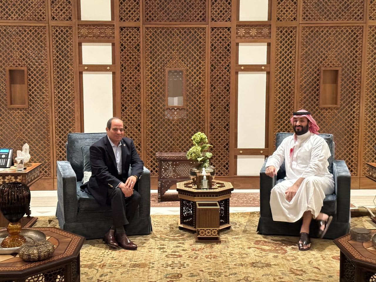 الرئيس السيسي يؤكد عمق ومتانة العلاقات بين مصر والسعودية