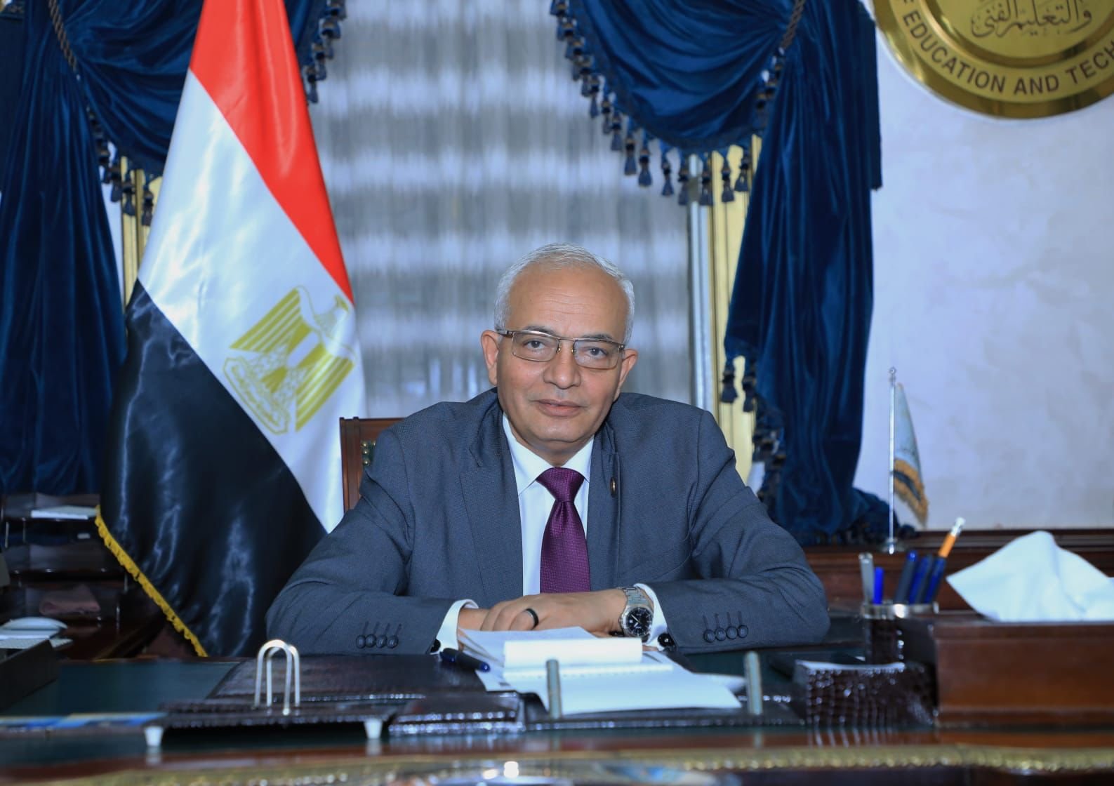 رضا حجازي يطمئن على أوضاع البعثة التعليمية والطلاب المصريين في السودان