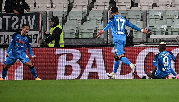 نابولي يصعق يوفنتوس بهدف +90 في الدوري الإيطالي «فيديو»
