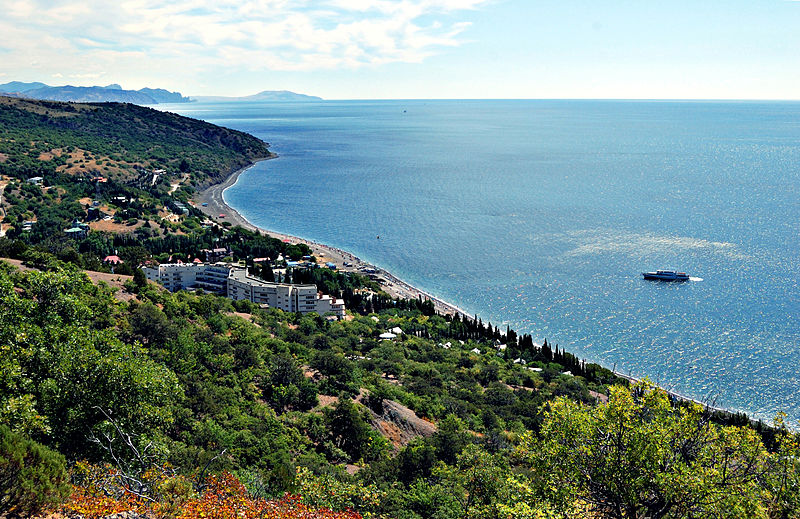 شبه جزيرة القرم … على الساحل الشمالي من البحر الأسود