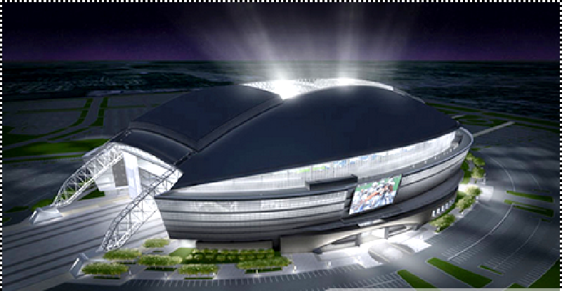 أكبر ملعب مقبب في العالم ملعب دالاس كاوبويز