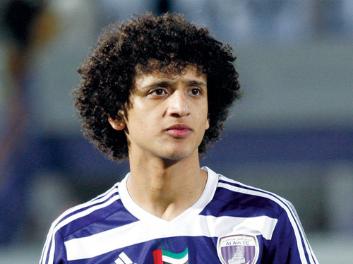 اللاعب الاماراتي عمر عبد الرحمن