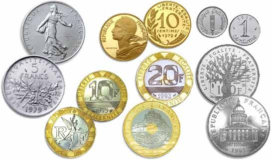 تاريخ العملة الفرنسية