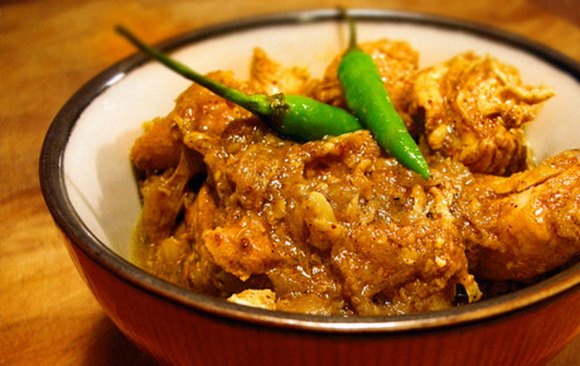 دجاج فيندالو من المطبخ الهندي