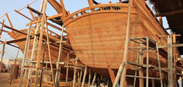 صناعة السفن في سلطنة عمان