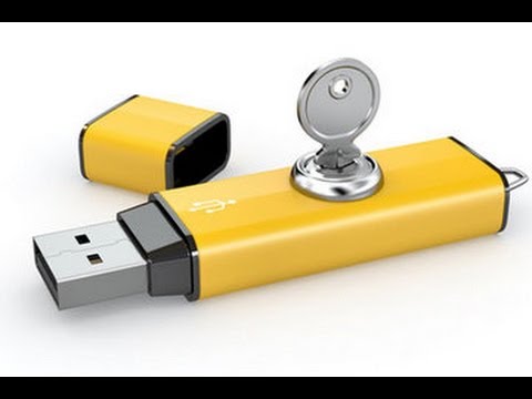 طريقة تشفير وحماية الفلاش ميموري USB