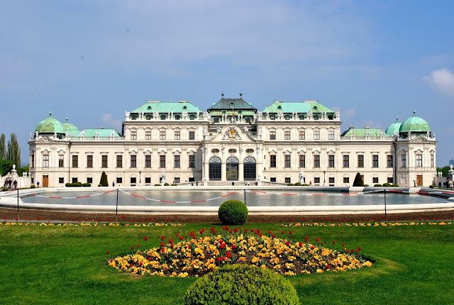 قصر بيلفيدير من أهم القصور في مدينة فيينا
