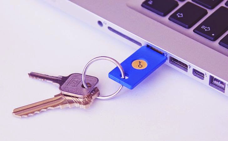 مفاتيح جوجل الفيزيائية Google Security Key