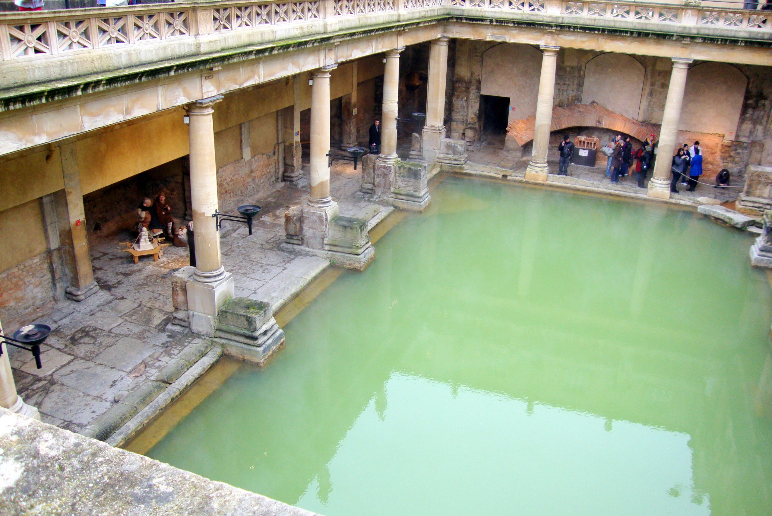 الحمامات الرومانية فى انجلترا، بريطانيا