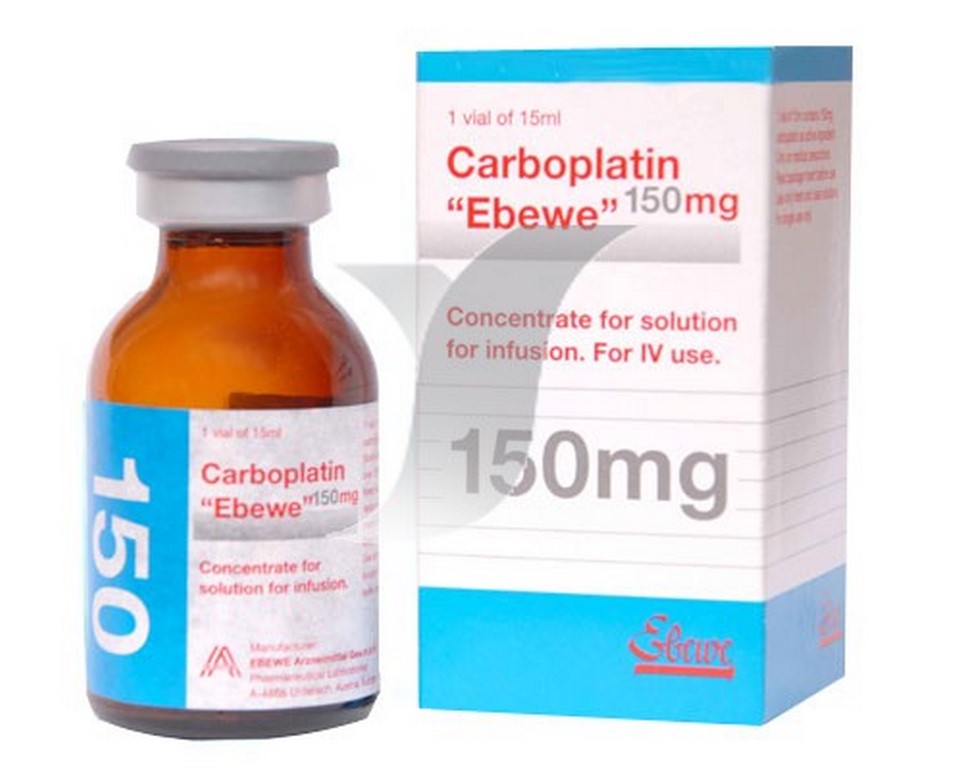 العلاج الكيميائي بعقار كاربوبلاتين Carboplatin