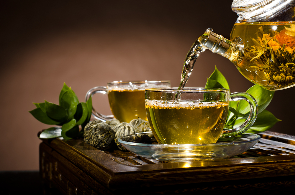 تحضير الشاي الاخضر على الطريقة الموريتانية
