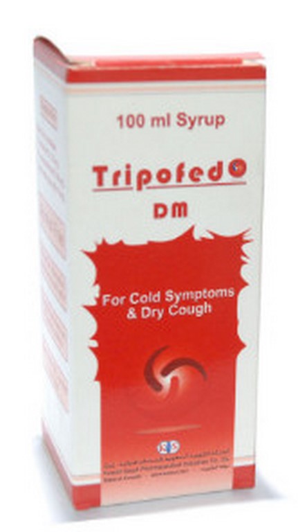 تريبوفيد دي ام Trepofed DM لعلاج نزلات البرد المصحوبة بالسعال الجاف