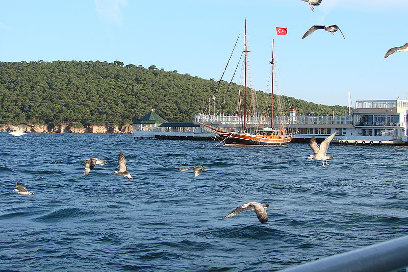 جزيرة الاميرات في تركيا