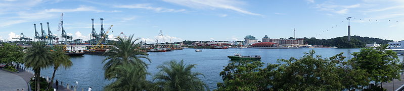جزيرة سنتوسا السياحية في سنغافورة