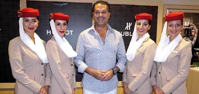حفل الإمارات للطيران جمع نجوم العرب على باخرة واحدة