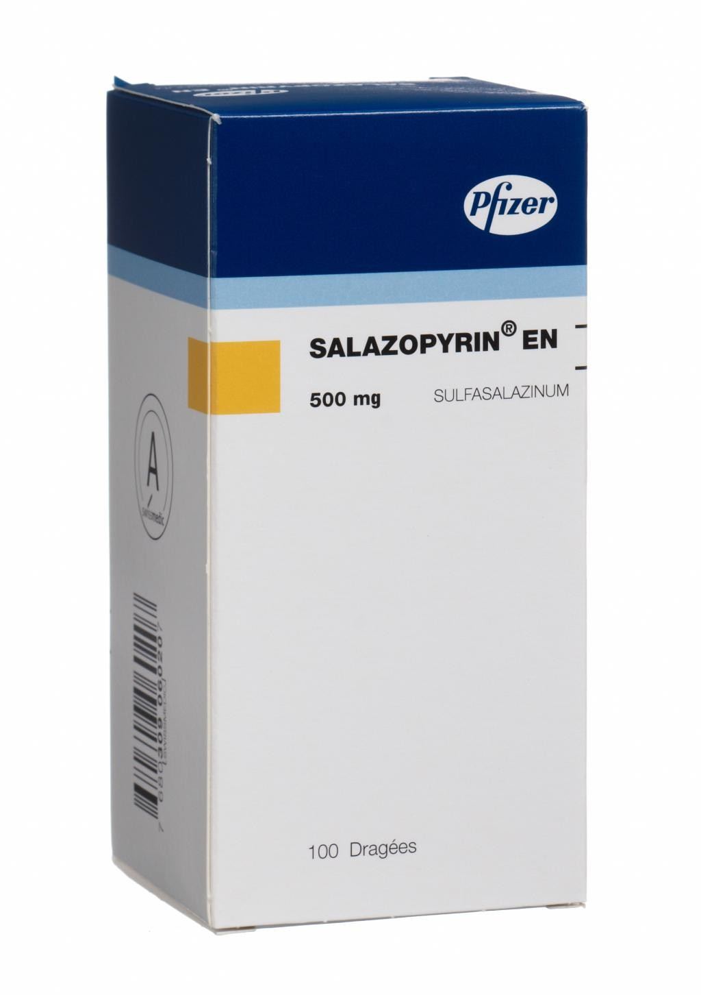 دواء سالازوبيرين salazopyrin