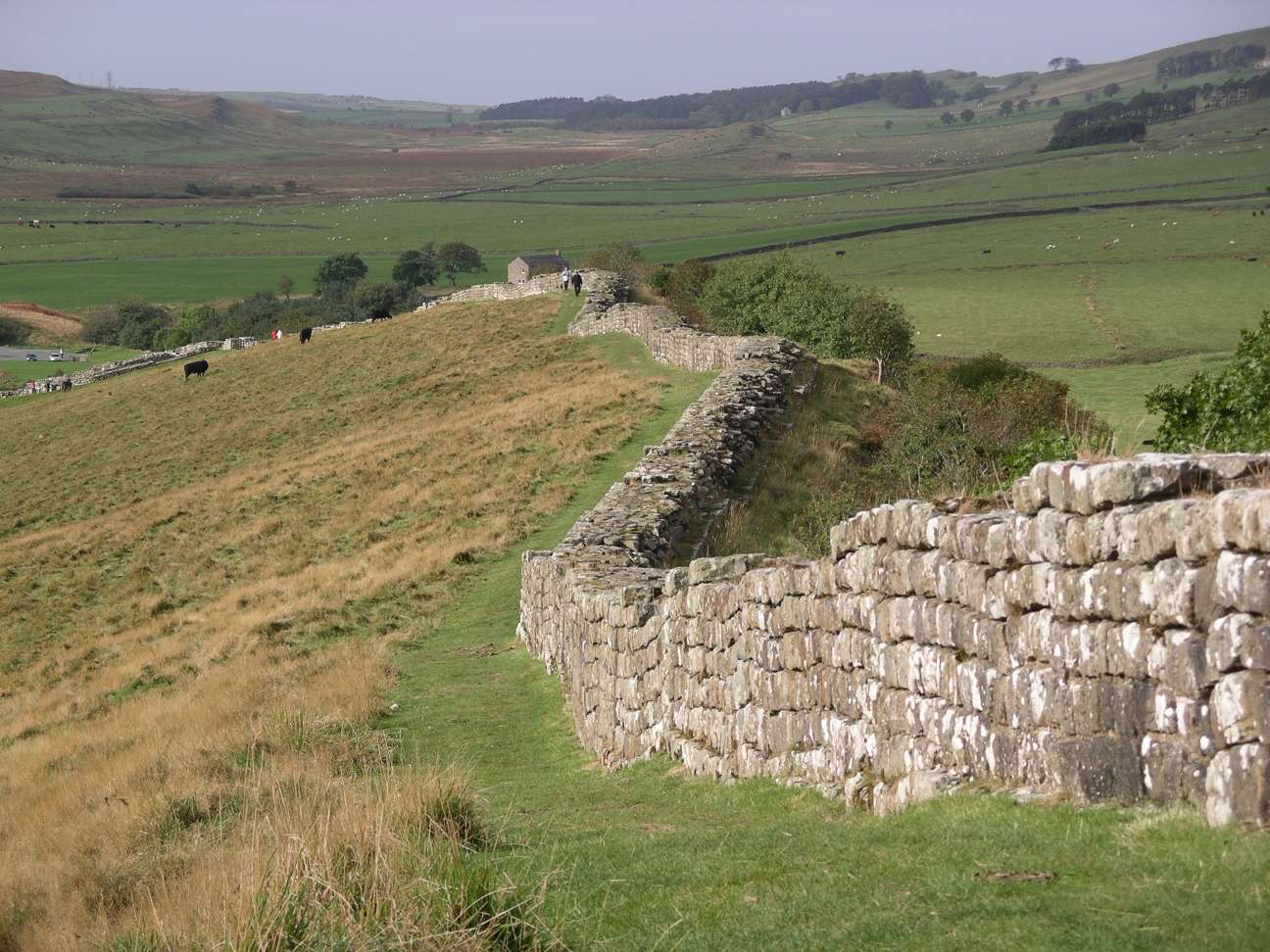 صور ومعلومات جدار هادريان في إنجلترا