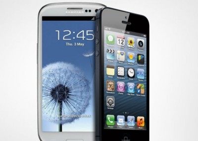 مقارنة ساخنة بين ايفون 5 و جالكسي اس4 Iphone 5 vs Samsung Galaxys4
