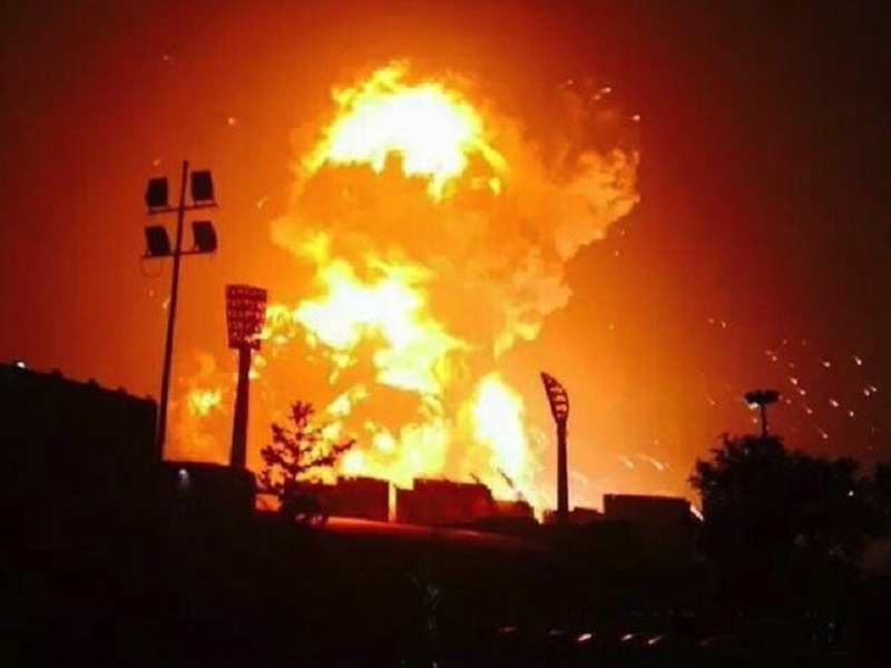 بالصور والتفاصيل انفجار تيانجين الضخم في الصين