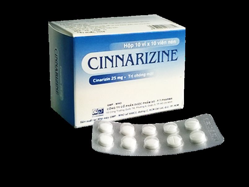 سيناريزين Cinnarizine لعلاج الدوار