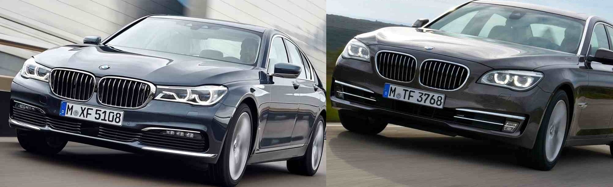 مقارنة بين BMW 7 2016 VS 2015