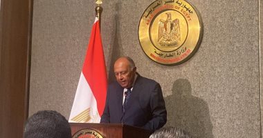 سامح شكري: اتفاق في اجتماع القاهرة حول الأوضاع الإنسانية فى سوريا