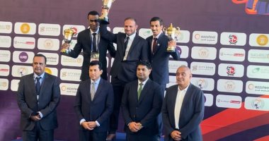 فريق حسين حفيظ يفوز بالمركز الأول فى البطولة العربية للجودو بالعلمين