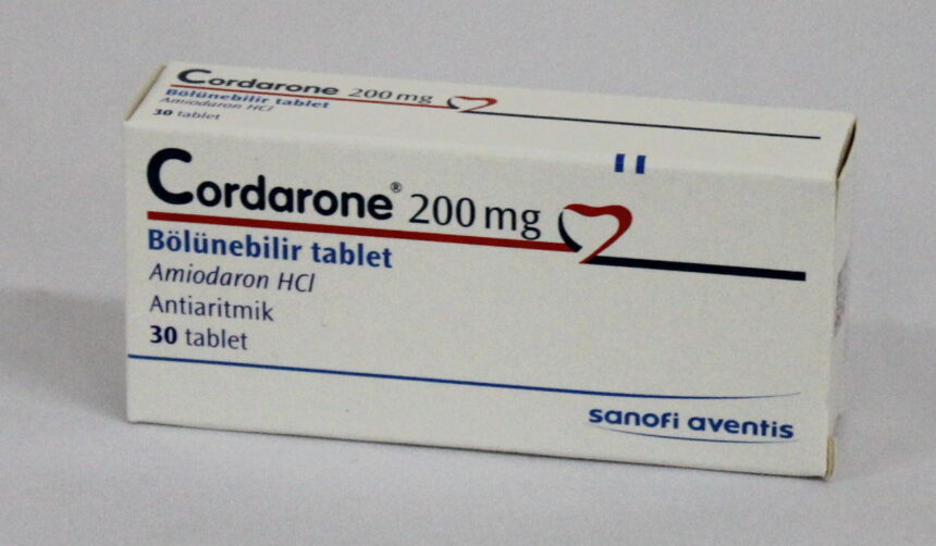 دواء كوردارون Cordarone للسيطرة على دقات القلب غير الطبيعية